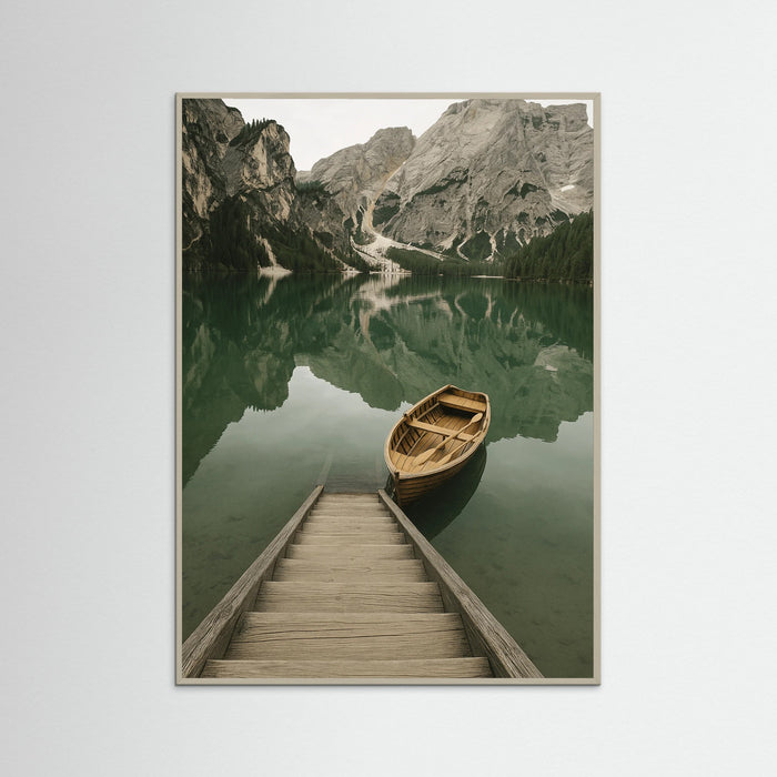 Grey Wood photo Mountain Lake