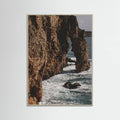 sea waves and rocks Poster – plakat og kunsttryk