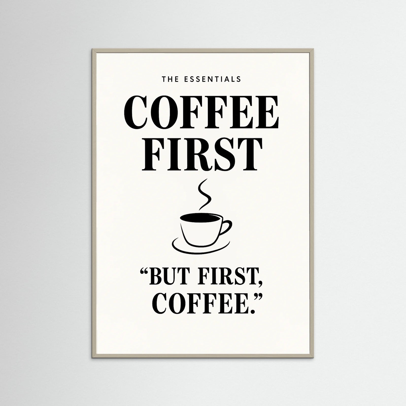 Grey Wood text Coffee Guide