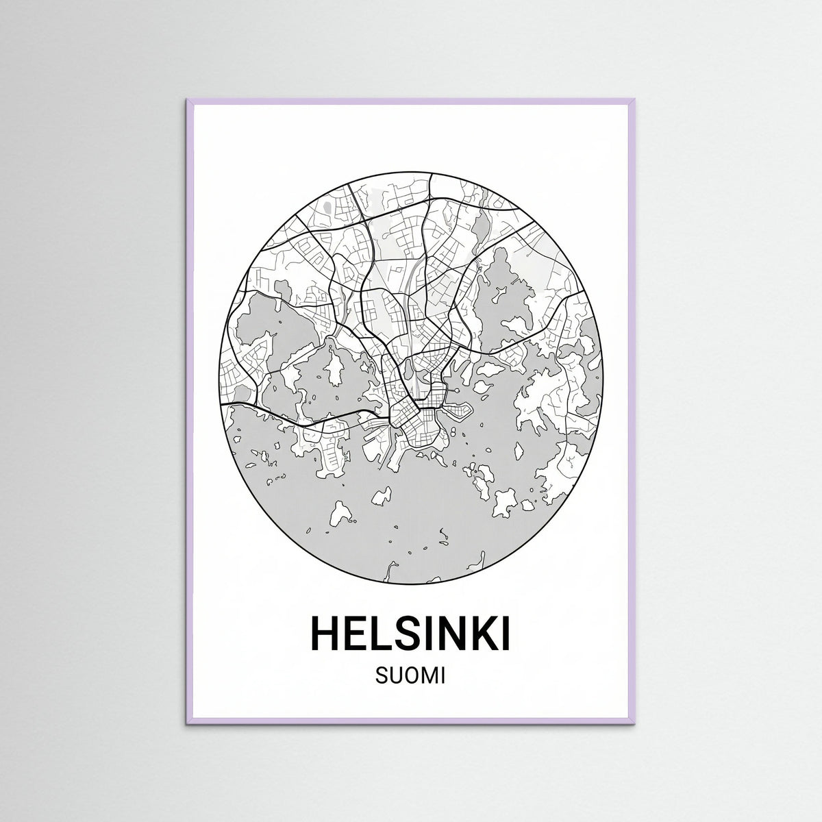 Lilac Wood Aarhus Urban Map