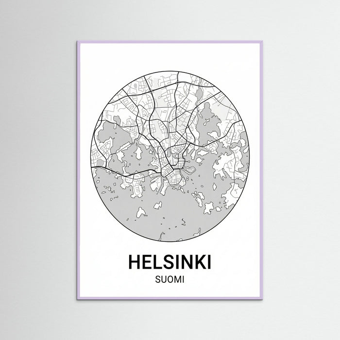 Lilac Wood Aarhus Urban Map