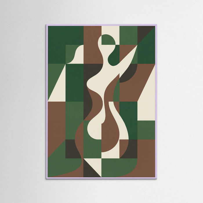 Lilac Wood Abstract Art Pioneers