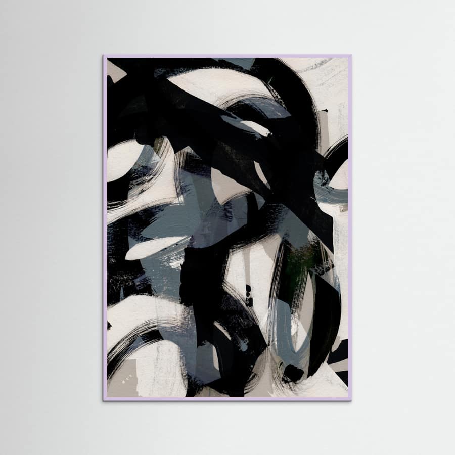 Poster Abstract Brush Strokes 152 – poster e stampa artistica