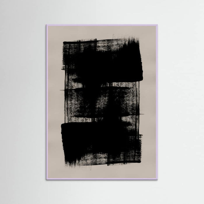 Abstract Brush Strokes 180Y Poster – Poster und Kunstdruck