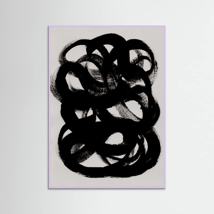 Poster Abstract Brush Strokes 84 – poster e stampa artistica