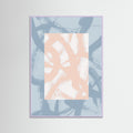 Lilac Wood Abstract Brush Strokes 98A Poster