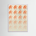 Lilac Wood Abstract Composition 1 Poster