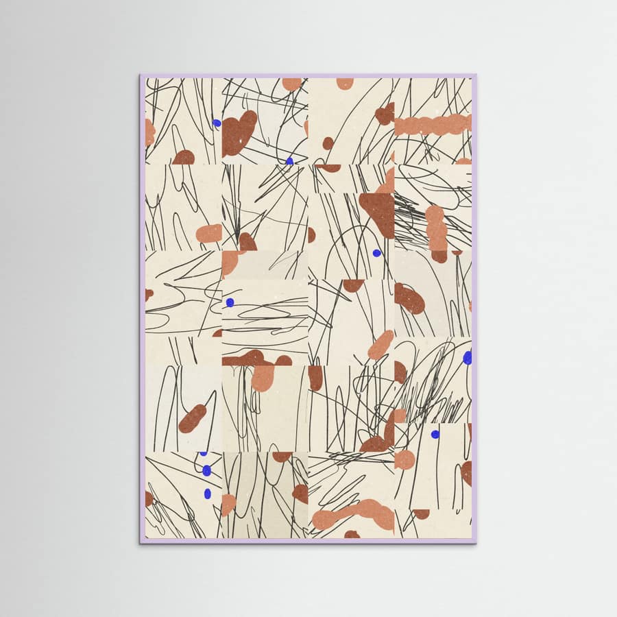 Abstract Composition 2 Poster – poster and art print