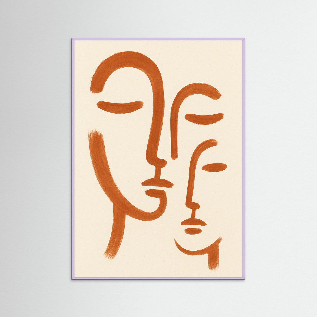 Lilac Wood Abstract Expressions