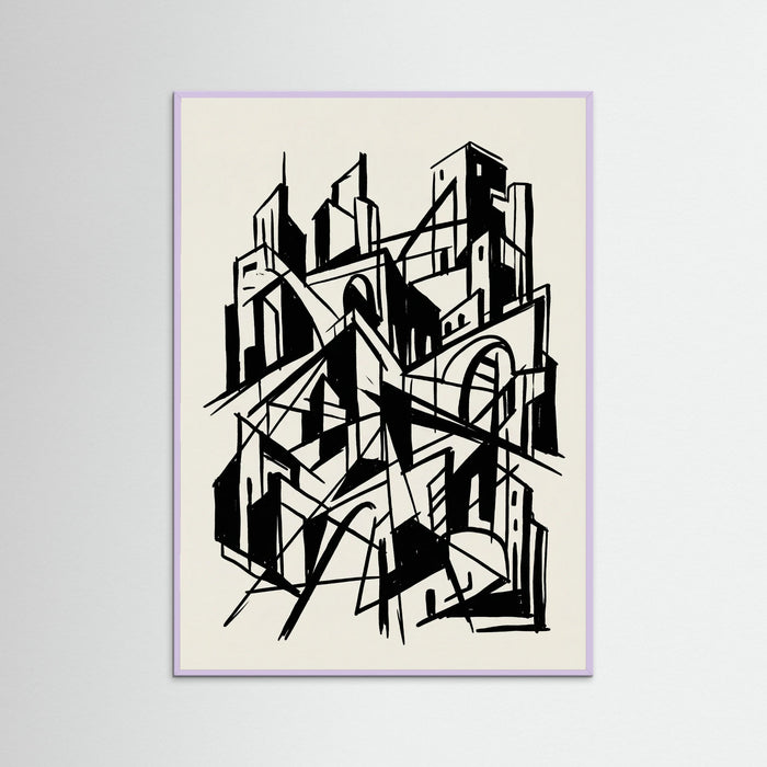 Lilac Wood Abstract Gallery Unveiling
