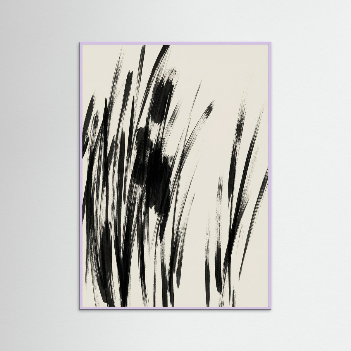 Lilac Wood Abstract Grace