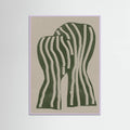 Abstract Kiss Poster – plakat og kunsttryk