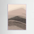 Póster Abstract Mountains – póster e impresión artística