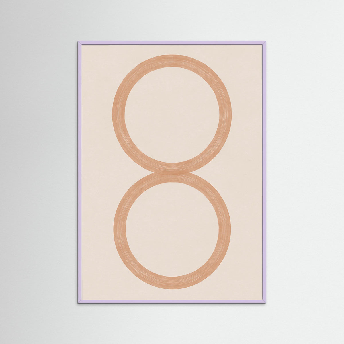 Lilac Wood Abstract Simplicity