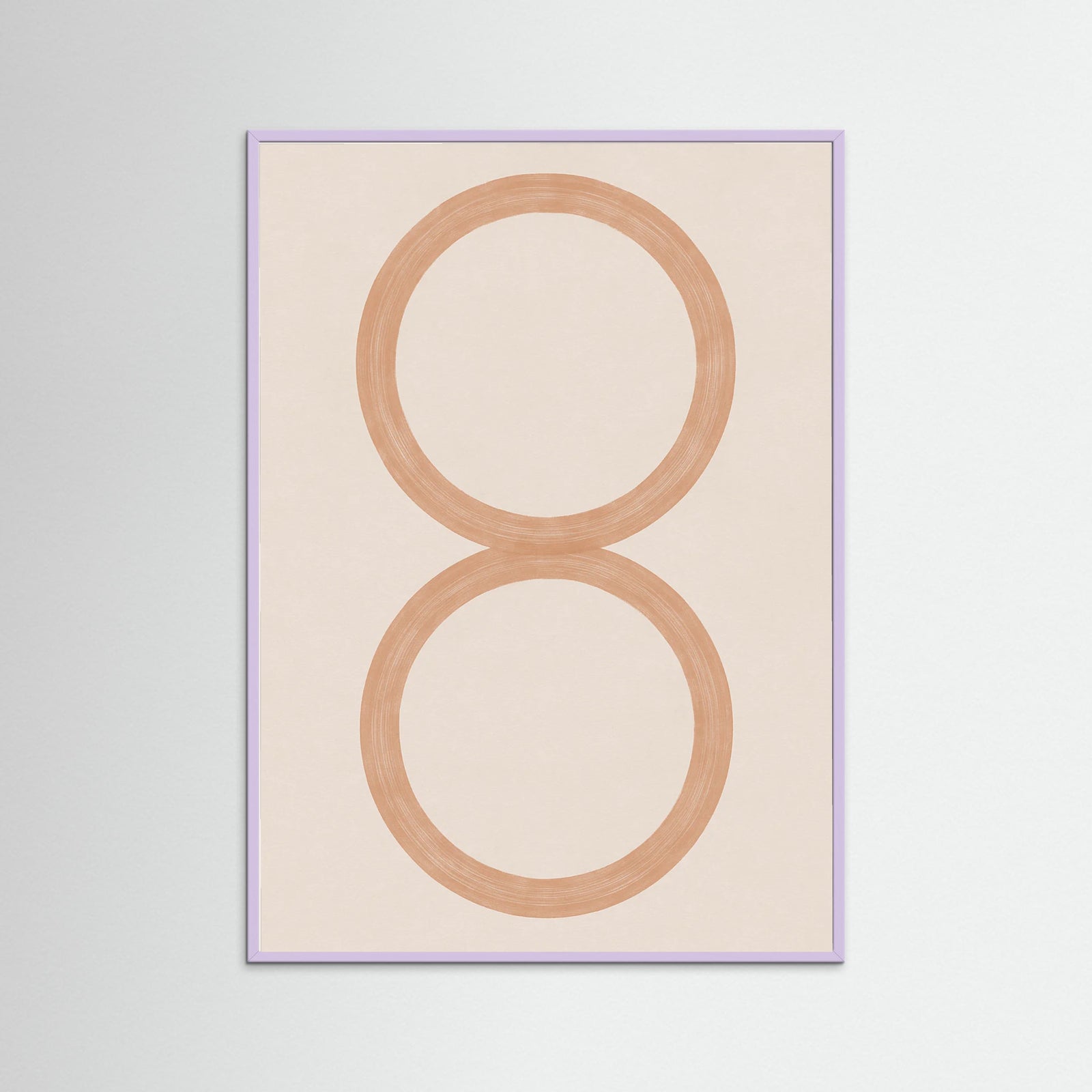 Lilac Wood Abstract Simplicity