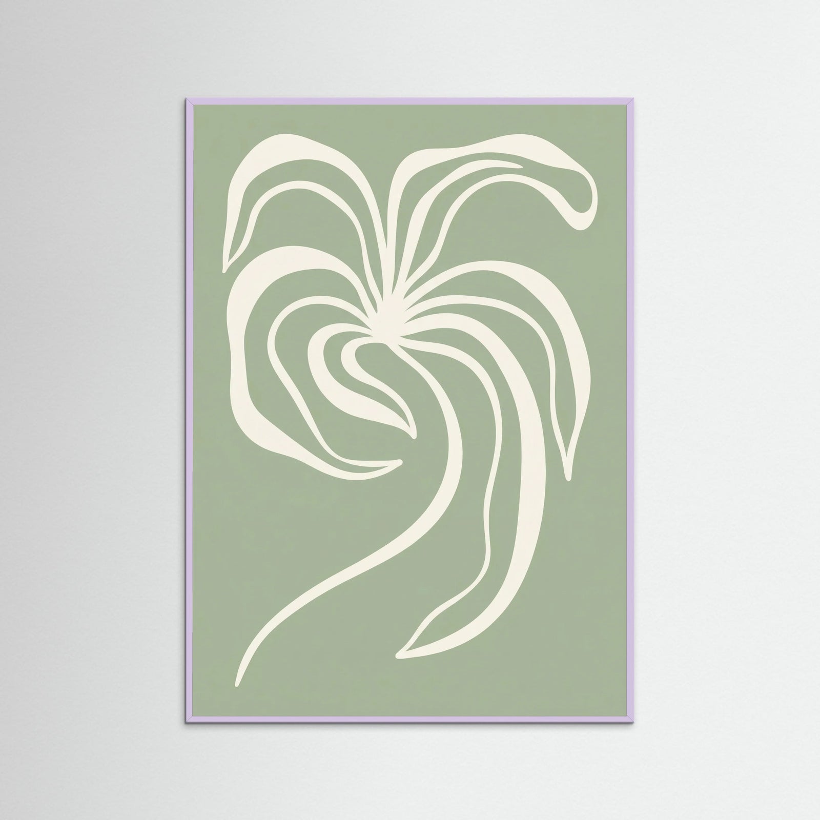 Lilac Wood Abstracted Gaze