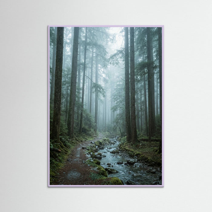 Lilac Wood Alpine Reflection
