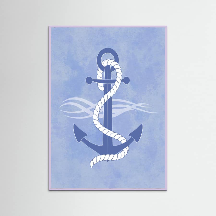 Anchor2 Poster – plakat og kunsttryk