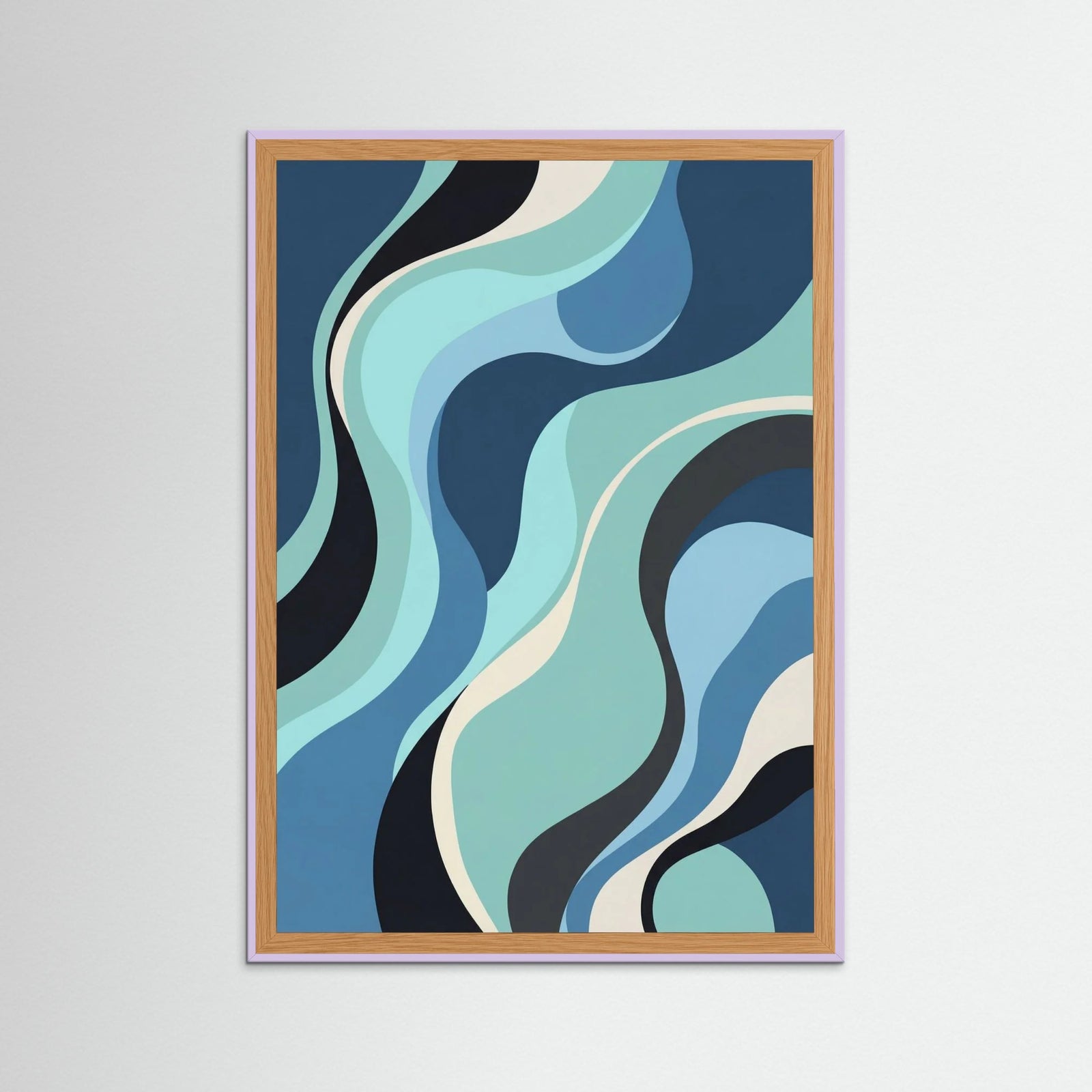 Lilac Wood Aqua Forms