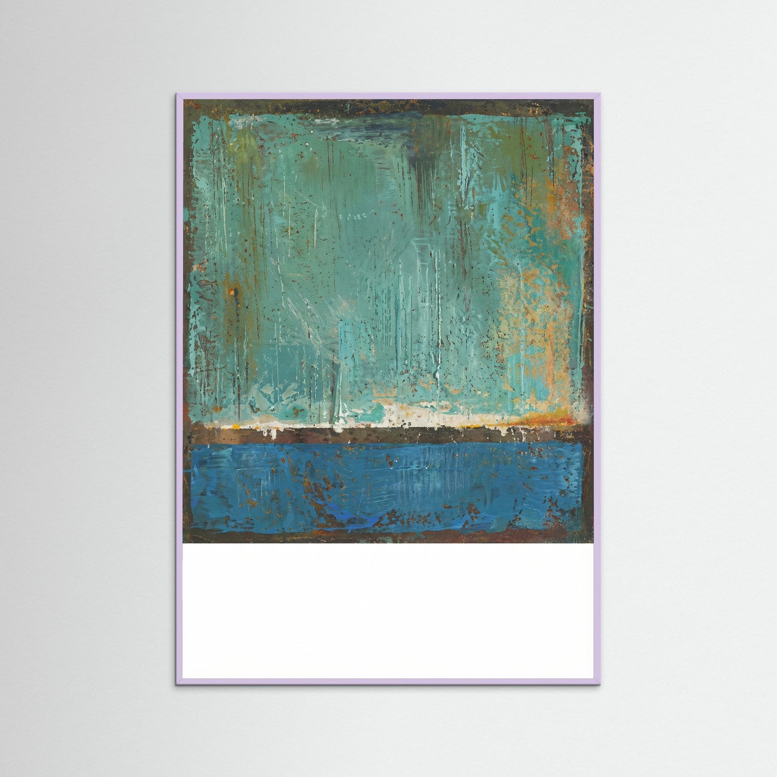 Lilac Wood Aqua Horizon