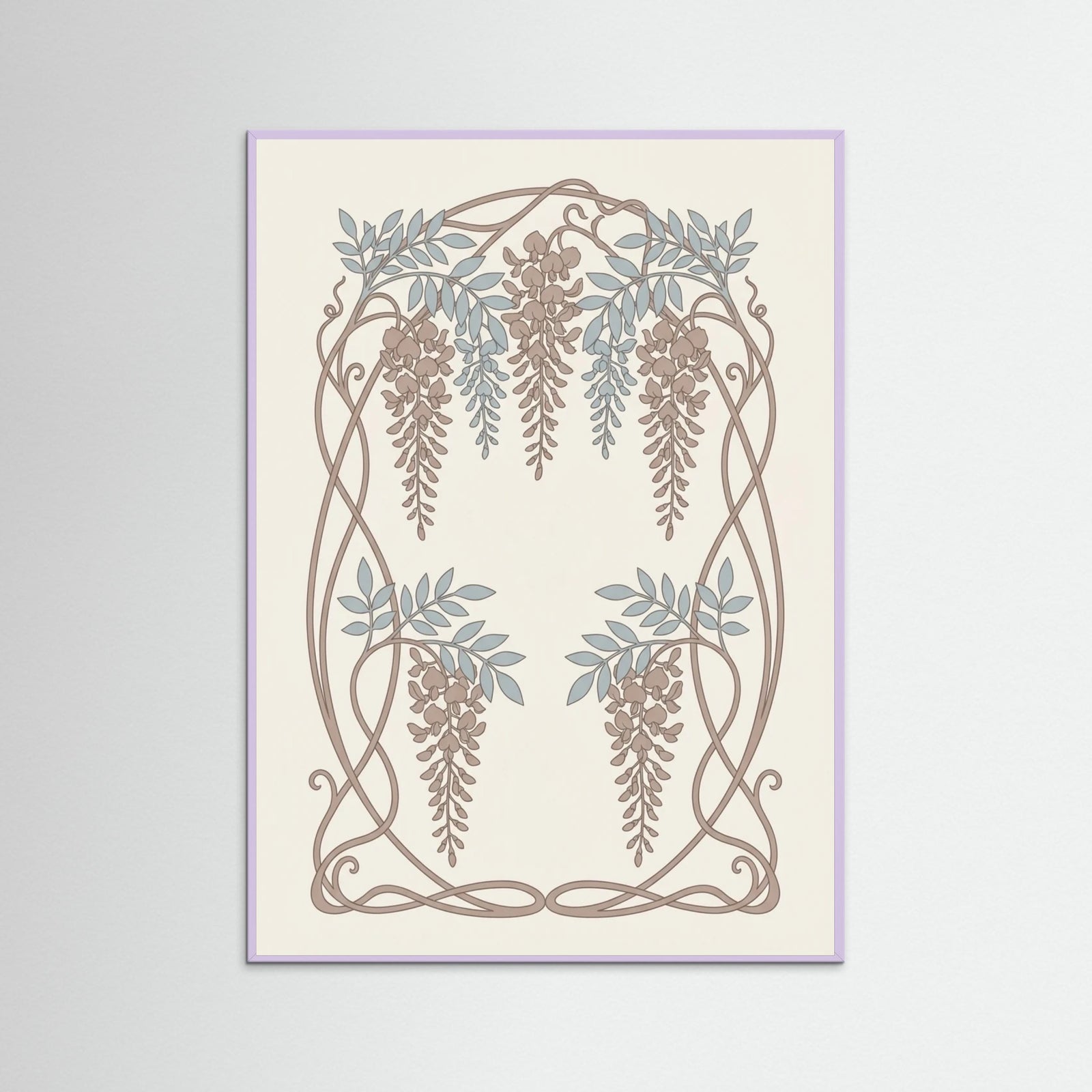 Lilac Wood Arbor Nouveau