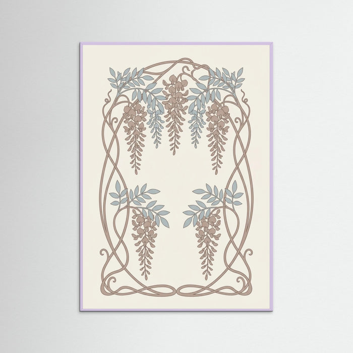 Lilac Wood Arbor Nouveau