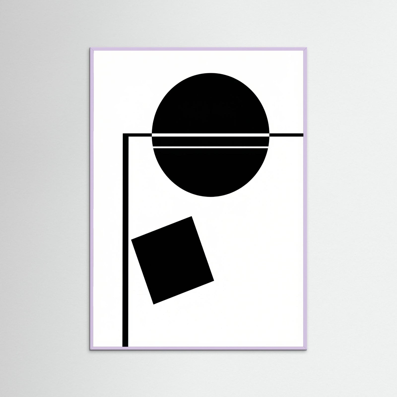 Lilac Wood Art Print