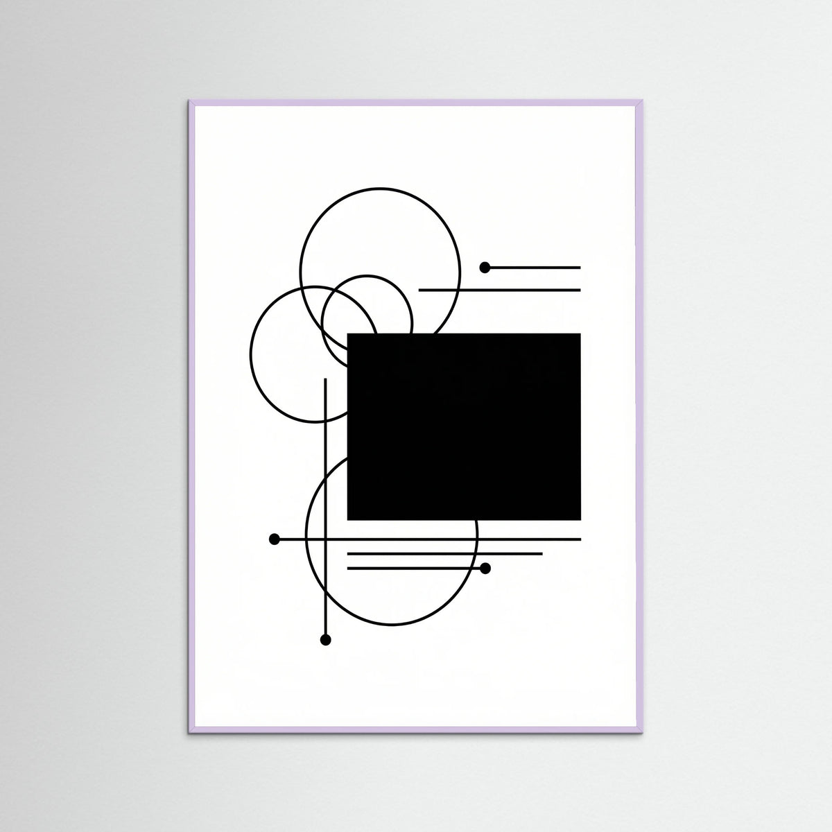 Lilac Wood Art Print