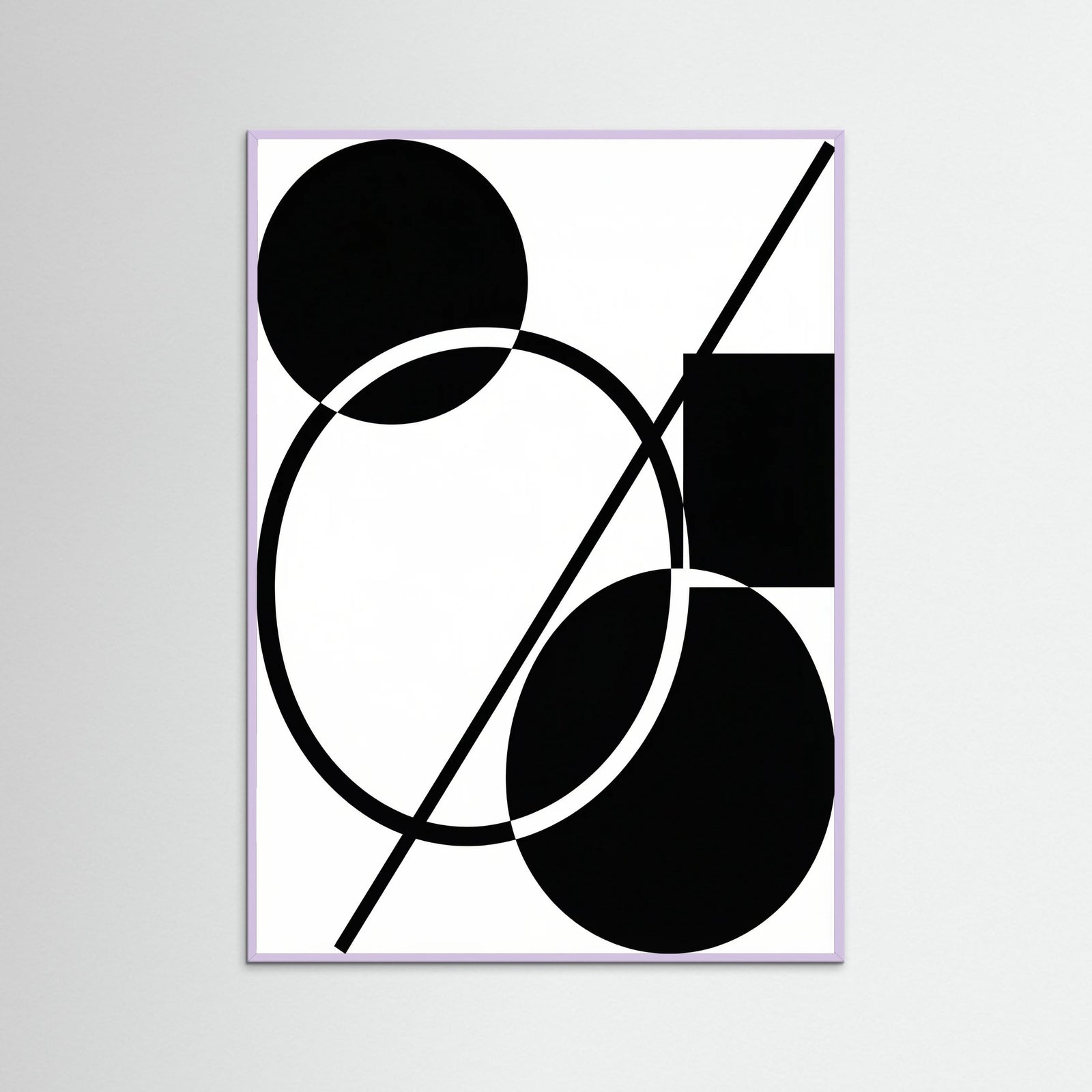 Lilac Wood Art Print