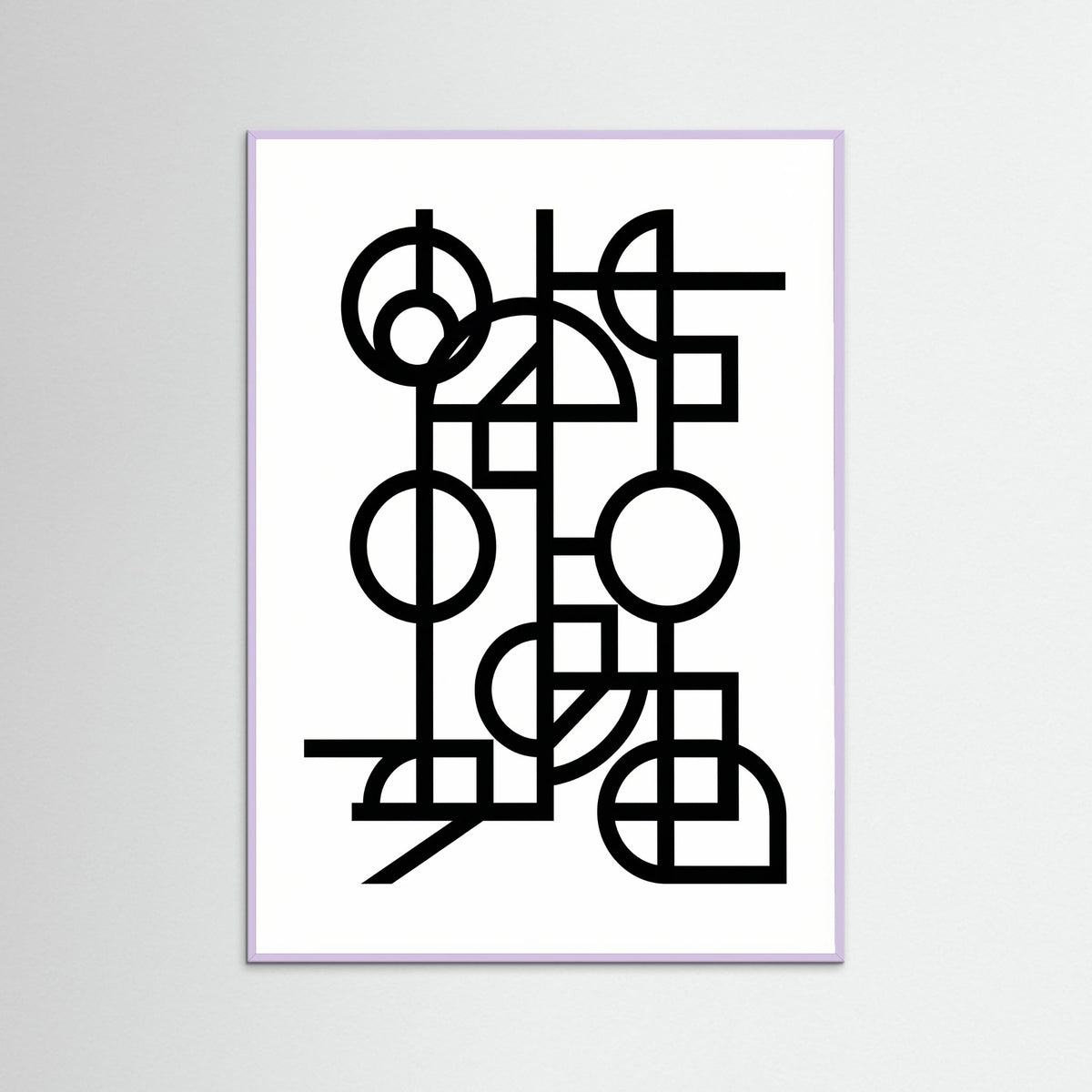 Lilac Wood Art Print