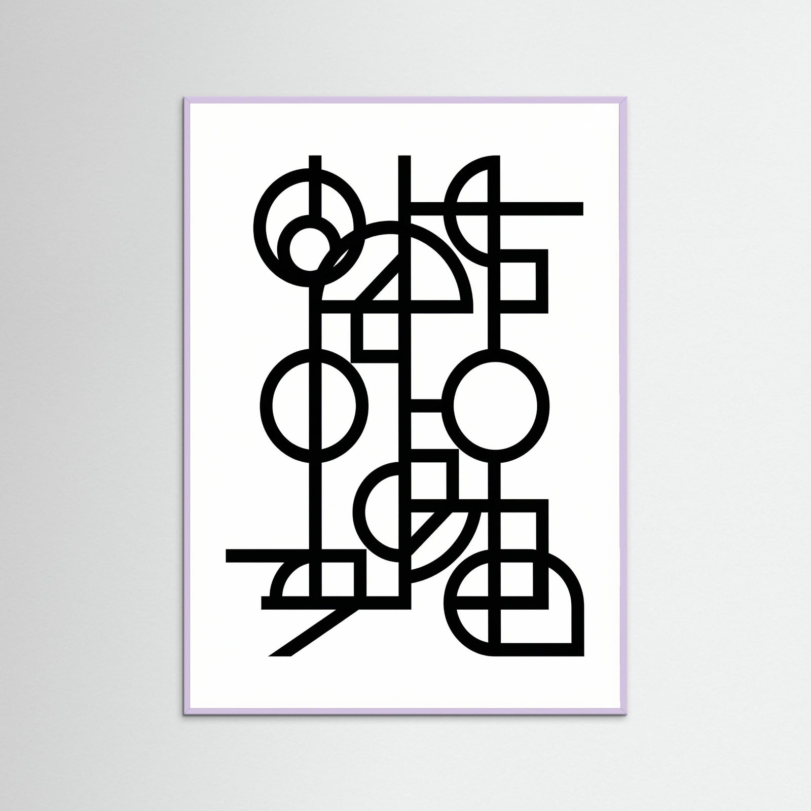 Lilac Wood Art Print