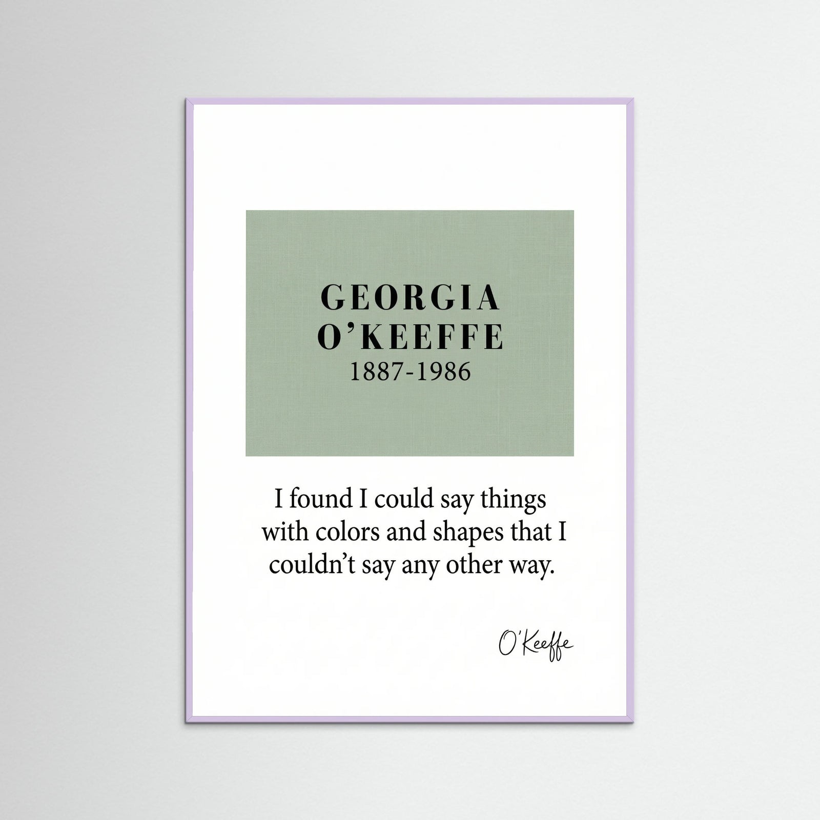 Lilac Wood Artistic Insight