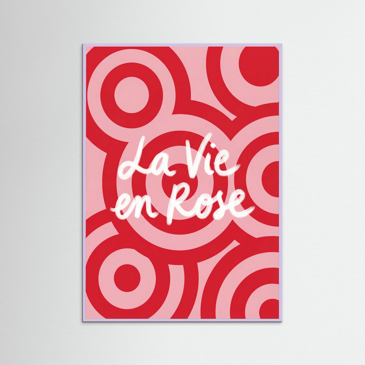 Lilac Wood Au Revoir Stripes