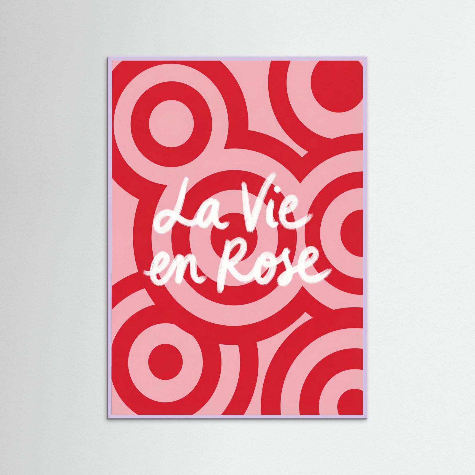 Lilac Wood Au Revoir Stripes