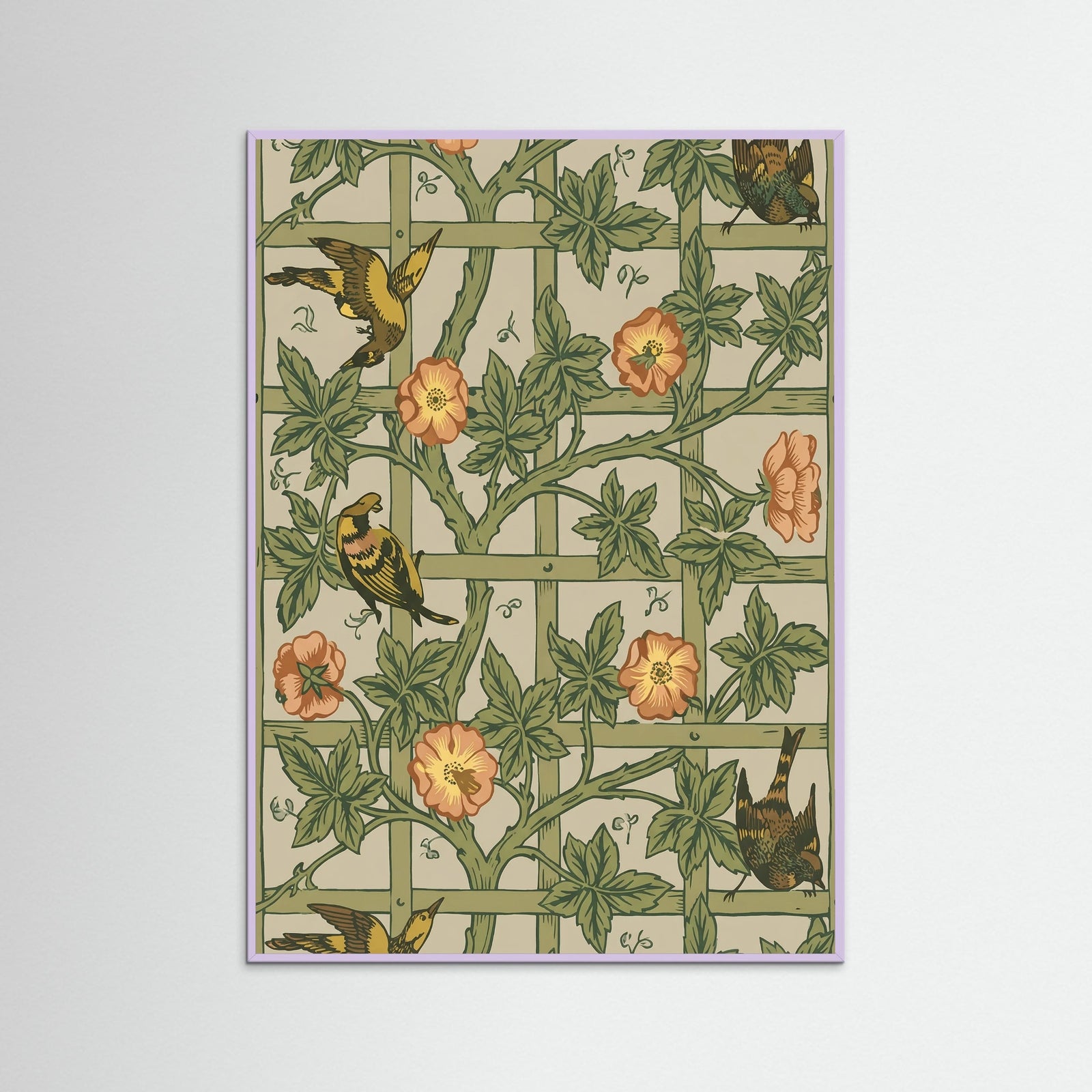 Lilac Wood Avian Trellis