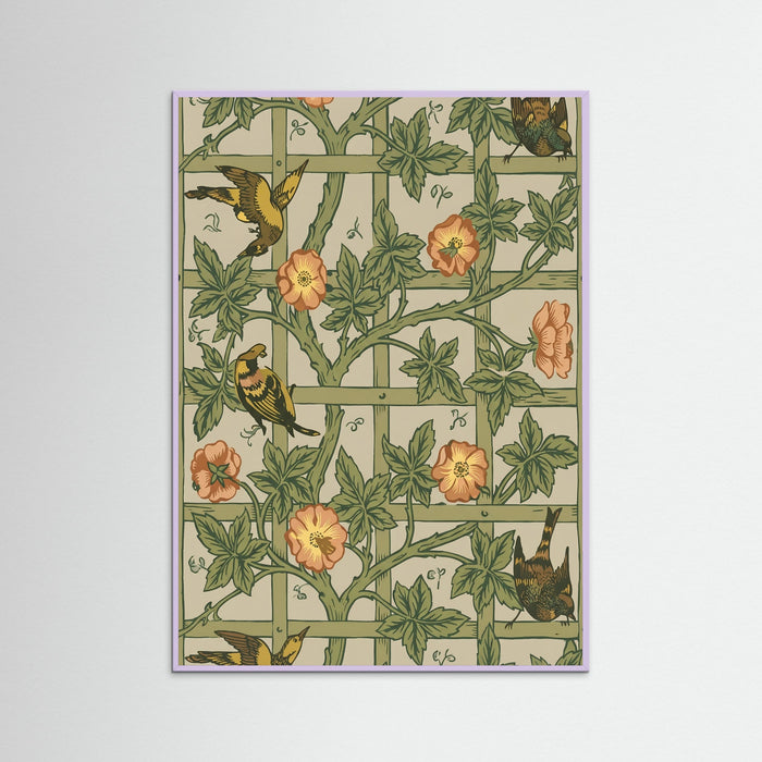 Lilac Wood Avian Trellis