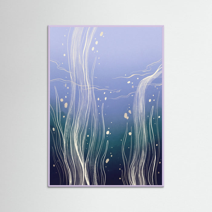 Lilac Wood Azure Swirl