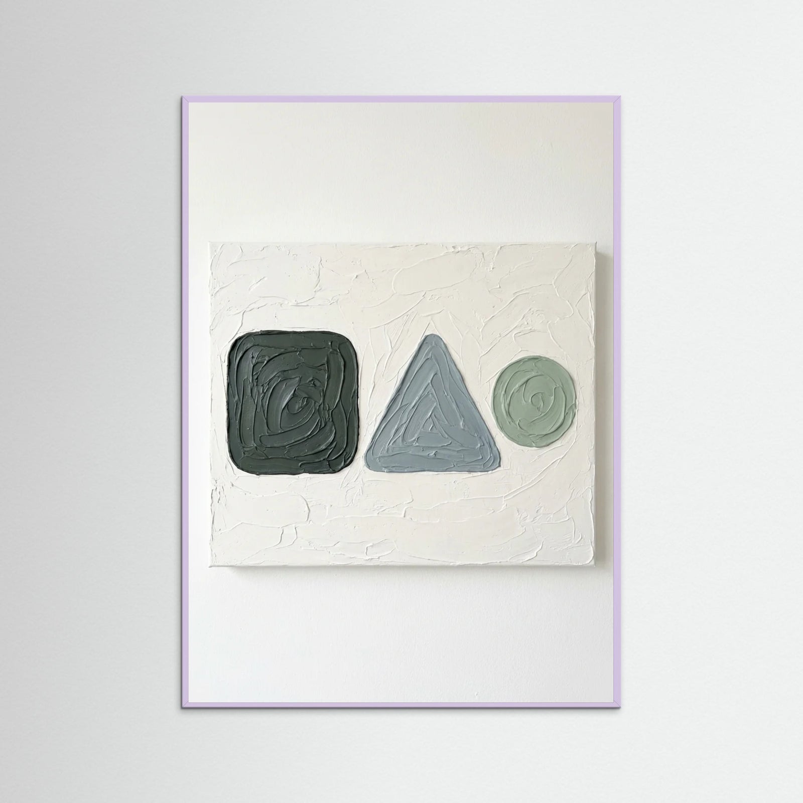 Lilac Wood Balanced Forms