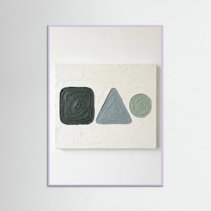 Lilac Wood Balanced Forms