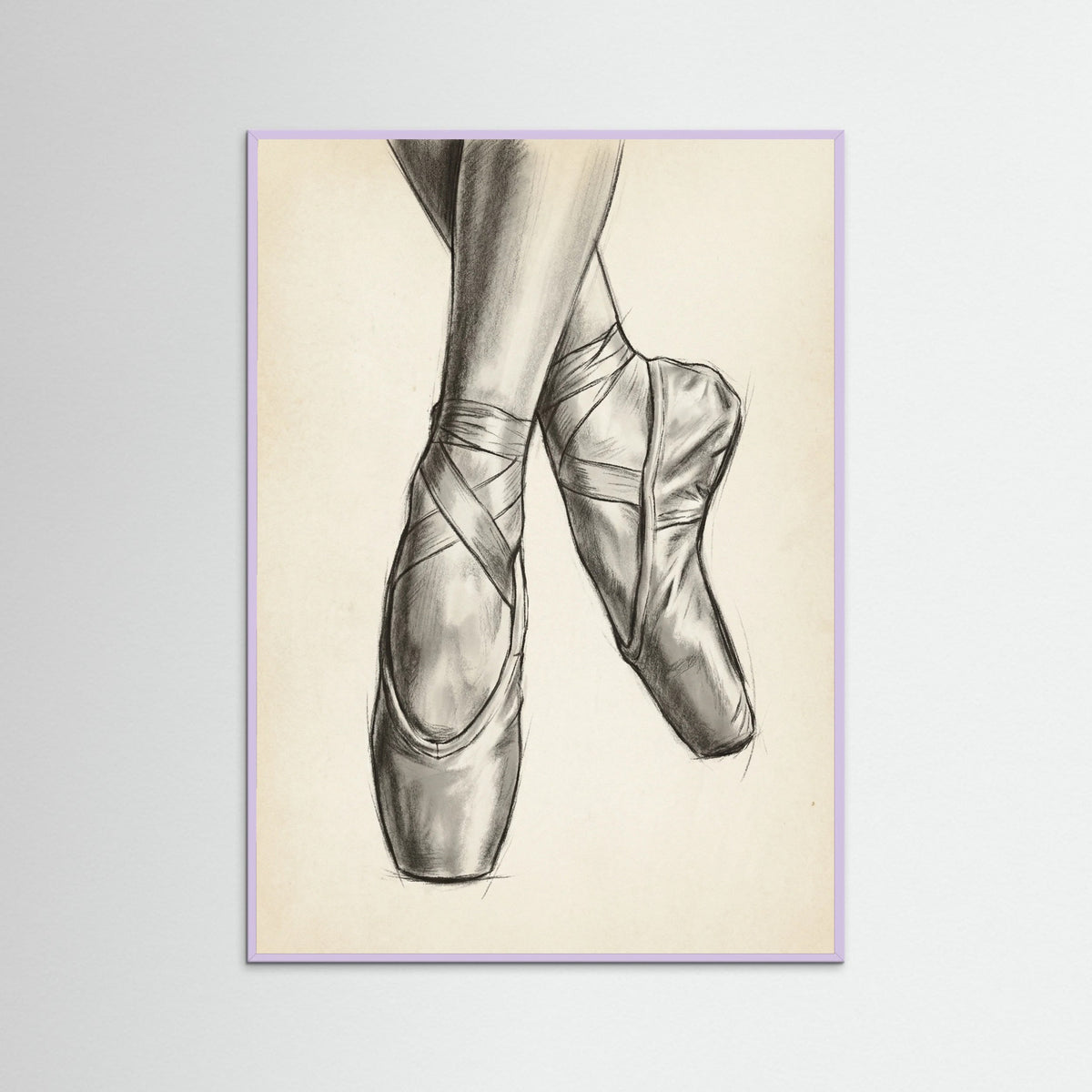 Lilac Wood Ballet Dancer Study