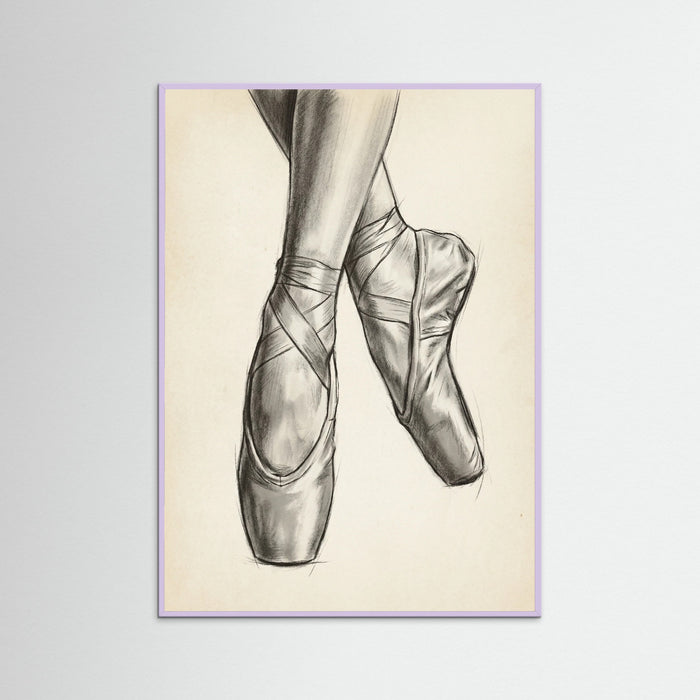 Lilac Wood Ballet Dancer Study