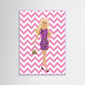 Barbie Zig Zag Poster – Poster und Kunstdruck