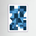 Lilac Wood Bauhaus Blue Depths
