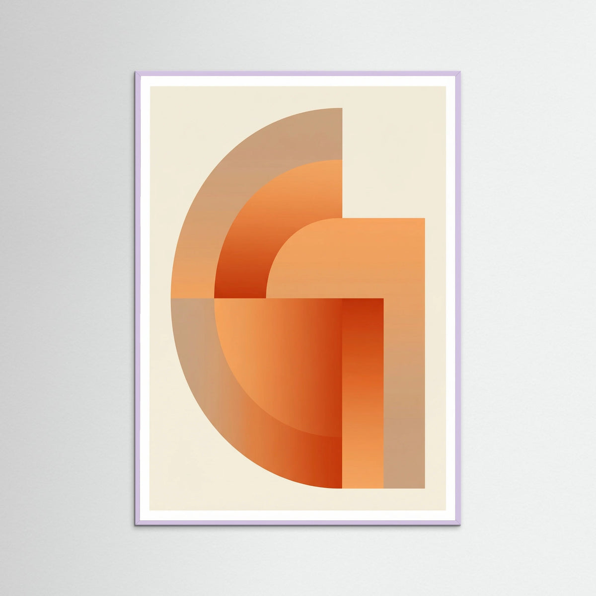 Lilac Wood Bauhaus Sunburst