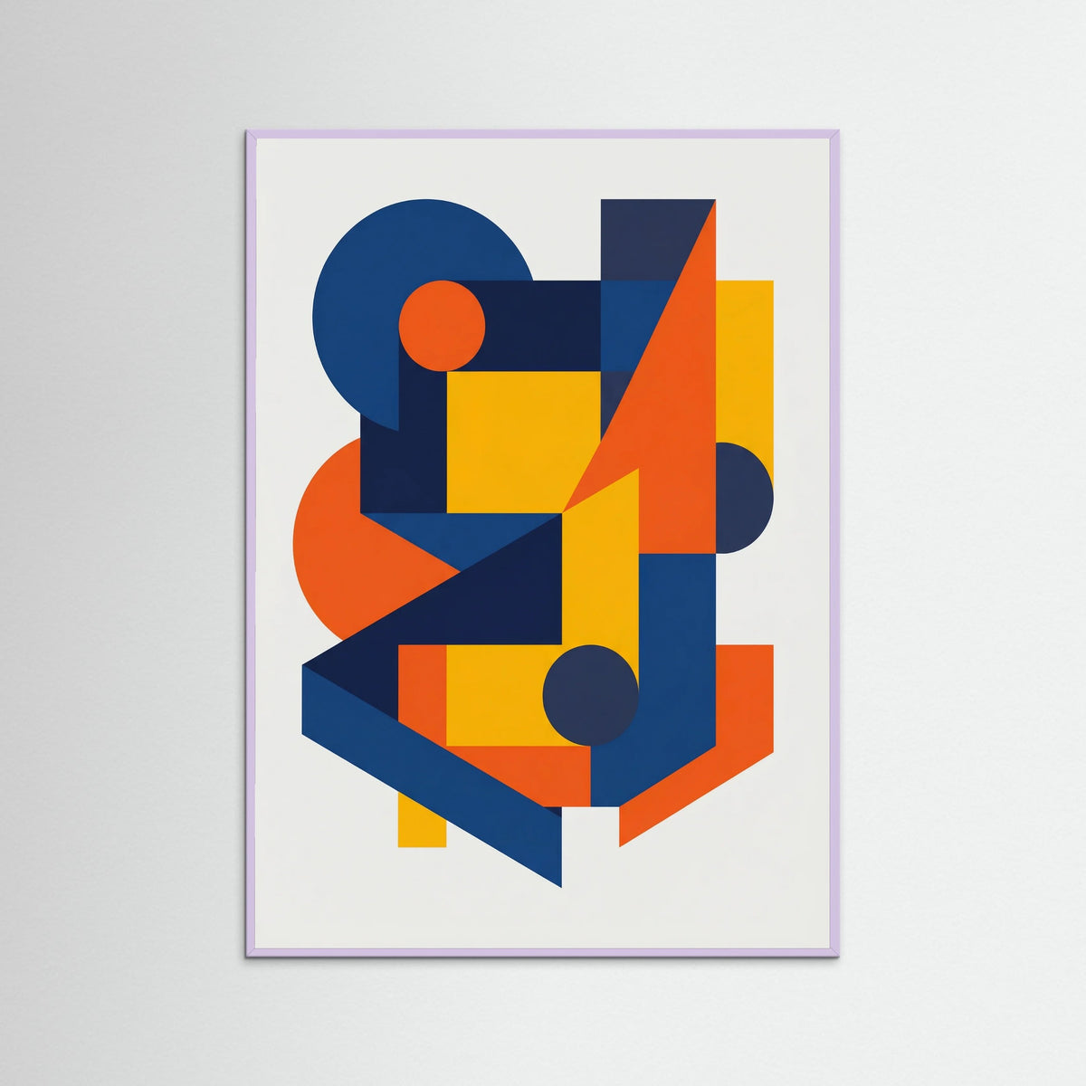 Lilac Wood Bauhaus Sunburst