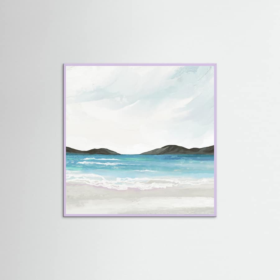 Affiche Beach Oil painting – affiche et impression d’art
