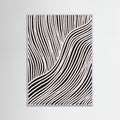 Beige Wave Pattern Poster – poster and art print