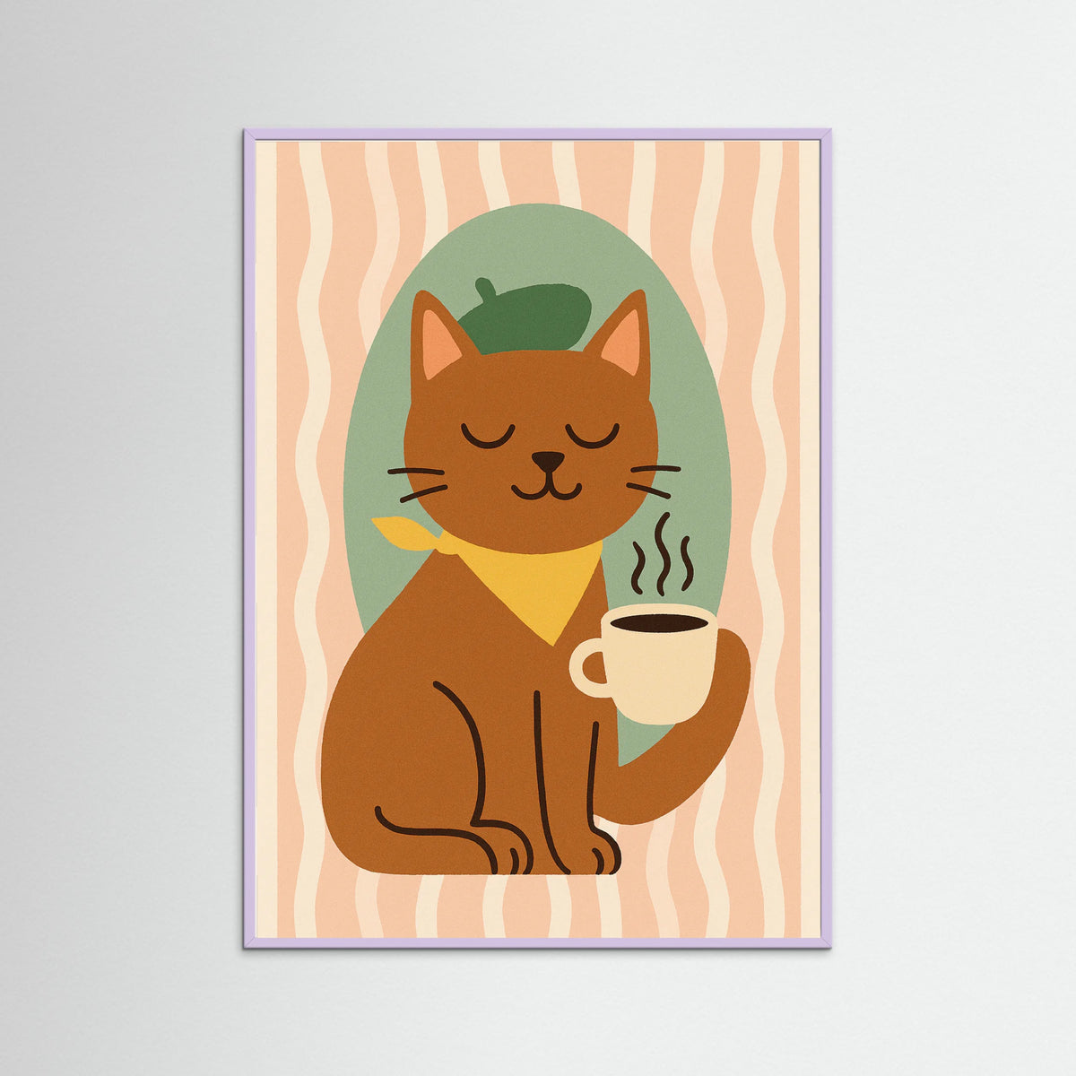 Lilac Wood Beret Brew