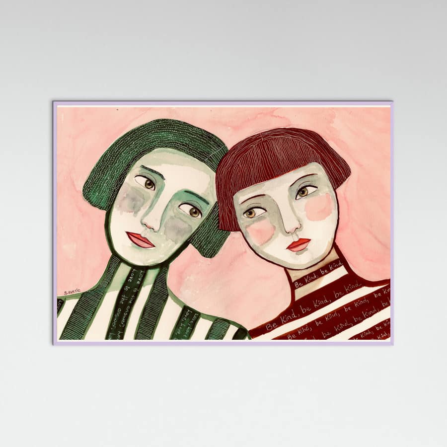 Póster Best friends – póster e impresión artística