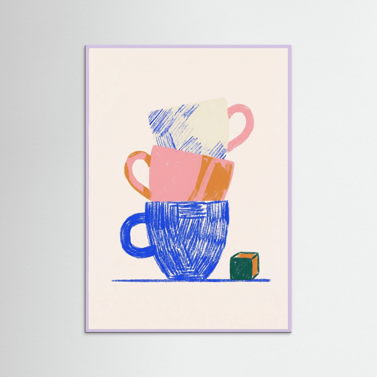 Lilac Wood Beverage Still Life